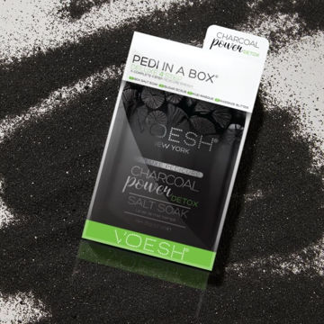 Pedi in a Box, Charcoal. 4 step Pedi in a Box, Charcoal. 4 step