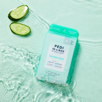Pedi in a Box, Cucumber. 4 step Pedi in a Box, Cucumber. 4 step