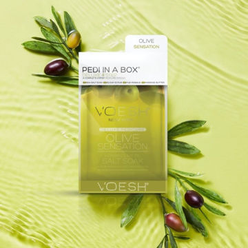 Pedi in a Box, Olive Sensation. 4 step Pedi in a Box, Olive Sensation. 4 step