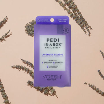 Pedi in a Box Basic. Lavendel, 3 step Pedi in a Box Basic. Lavendel, 3 step