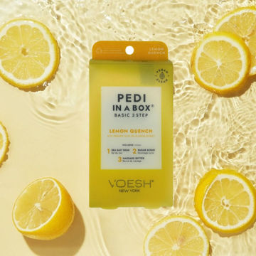 Pedi in a Box Basic. Lemon, 3 step Pedi in a Box Basic. Lemon, 3 step