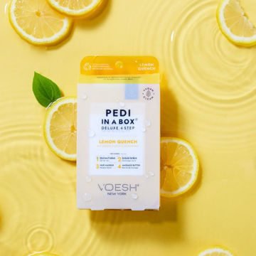 Pedi in a Box, Lemon Quench. 4 step Pedi in a Box, Lemon Quench. 4 step