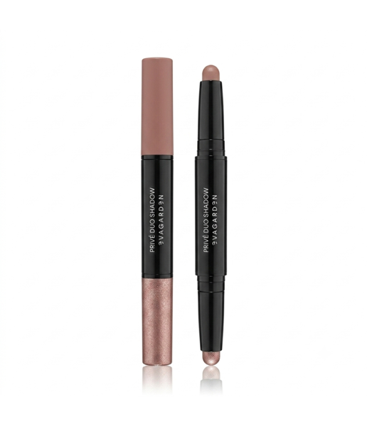 Privé Duo Eyeshadow 404. Matte Nude + Cameo Rose