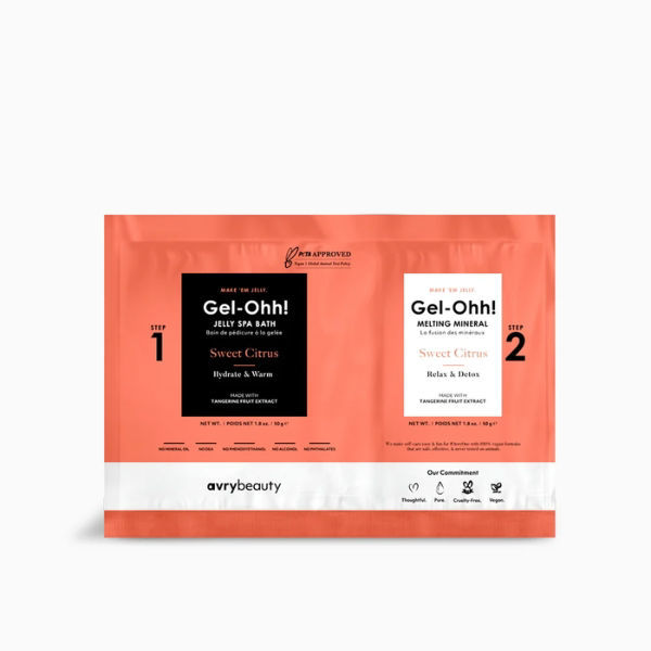 Gel-Ohh Jelly Spa Pedi Bath - Sweet Citrus