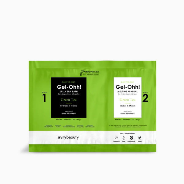 Gel-Ohh Jelly Spa Pedi Bath - Green Tea