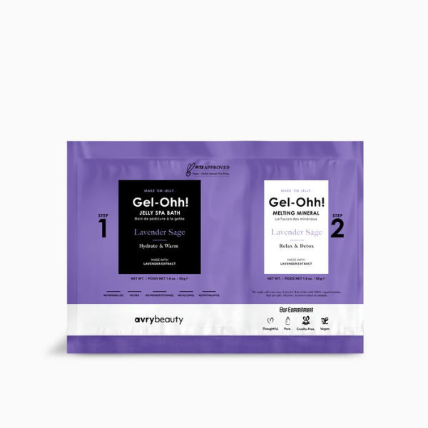 Gel-Ohh Jelly Spa Pedi Bath - Lavender
